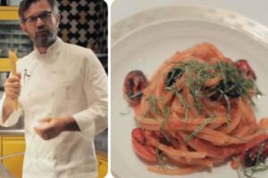 Cracco, spaghetti al pomodoro