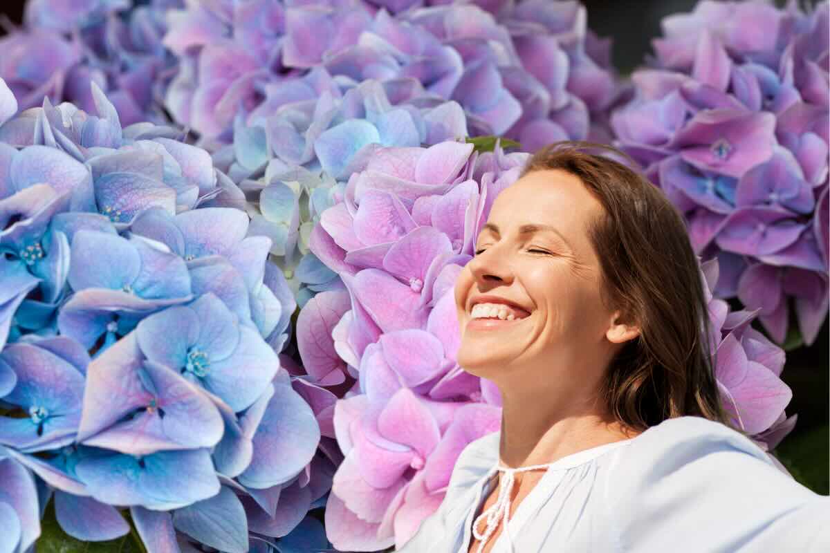 ortensia donna felice