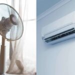ventilatore e condizionatore