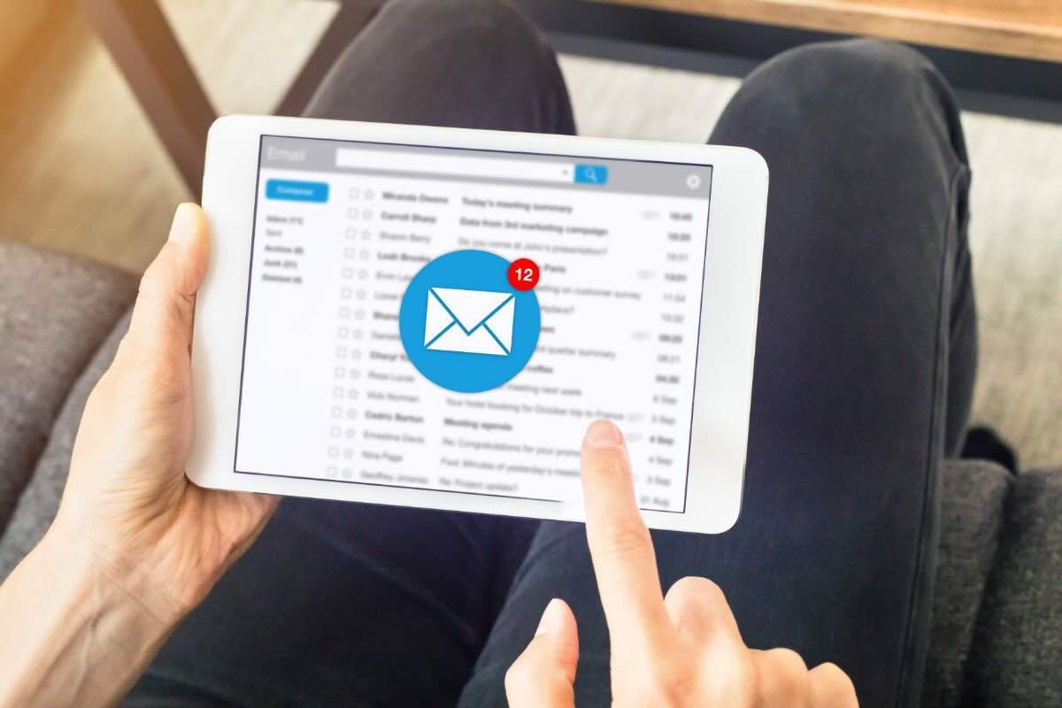 Email in arrivo