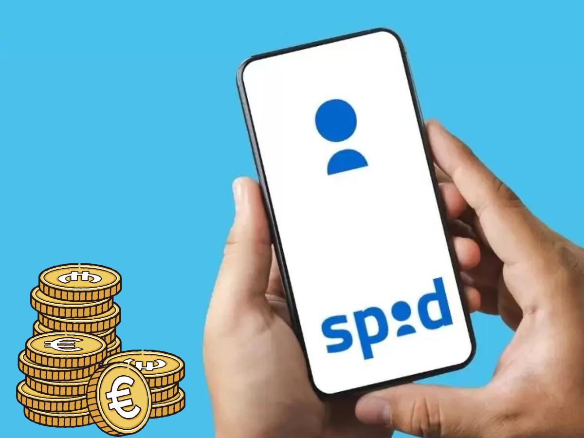 spid e grafica di monete